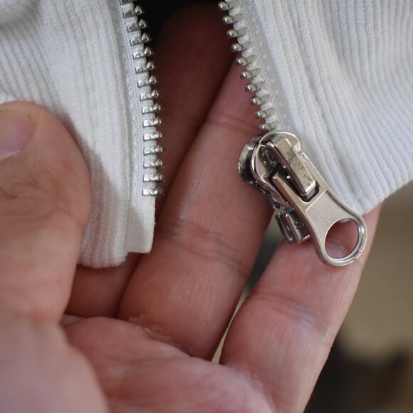 PUSSYCAT DOLLS DON'T CHA WISH HOT LIKE ME HOODIE size S Small DAMAGED ZIP ZIPPER - Picture 5 of 15